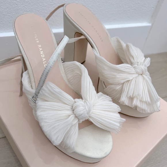Loeffler Randall Shoes - Loeffler Randall Natalie Size 7 Ivory